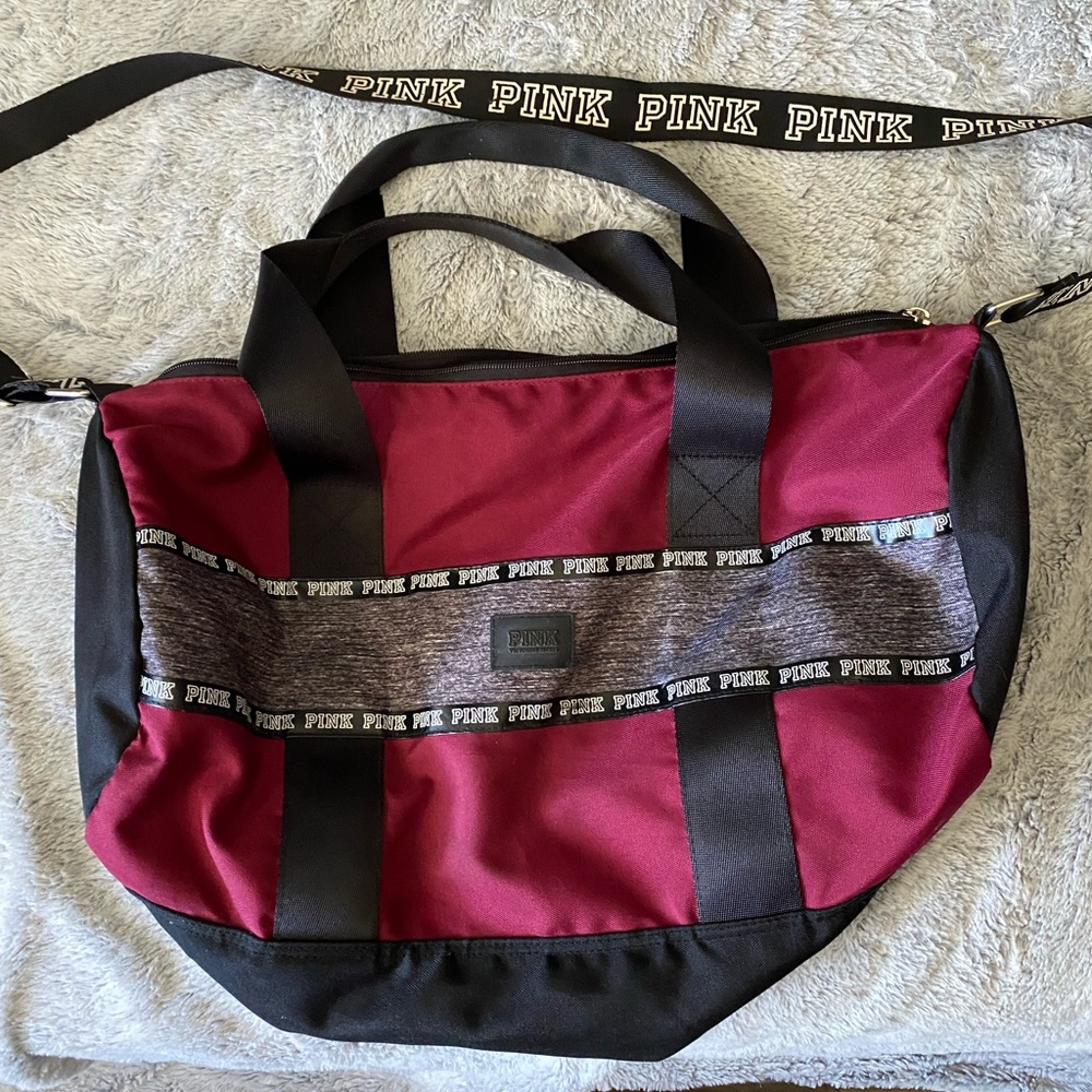 PINK Victoria’s Secret nylon duffel bag